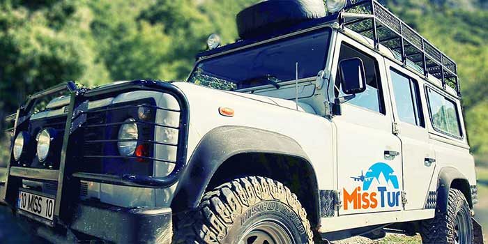 Kazdaglari sahindere kanyonu jeep safari turu akcay